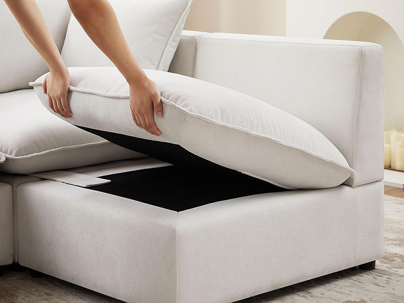  VANOMi Modular Sofa Seat Detail