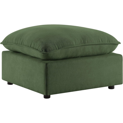 VANOMi Versatile Ottoman Module for Modular Sofa Sectional Couch Cube Seat Green