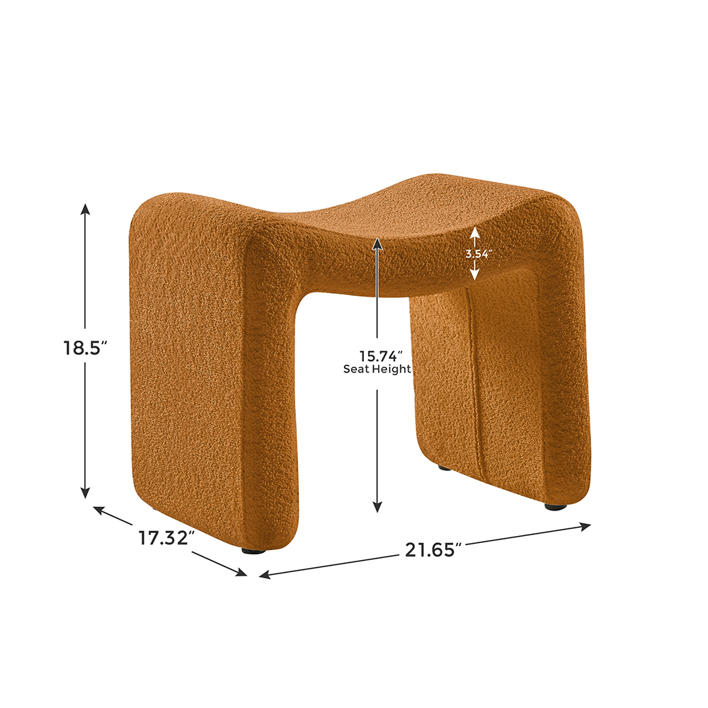 Small/Large Ottoman Foot Stool for Hallway, Living Room, Bedroom