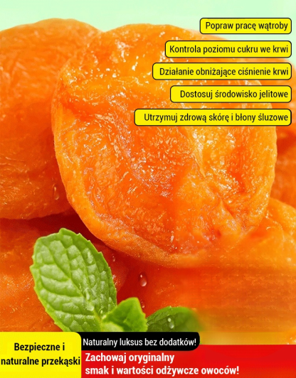 Suszone morele Shinshu Chikuji w Japonii - niesłodzone