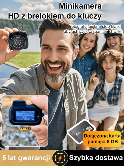 [Wprowadzenie dla początkujących] Wysokiej rozdzielczości miniaturowa kamera breloczek do kluczy nas