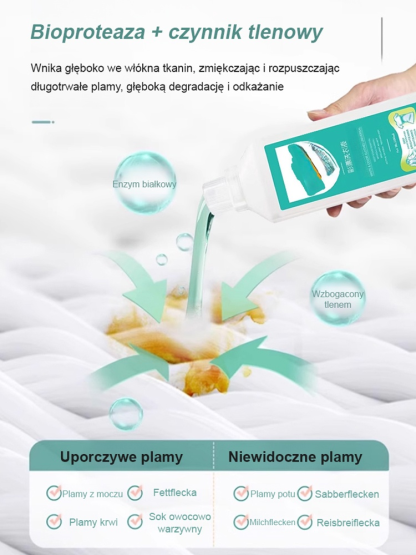 Dotleniający płyn wybielający do kolorów