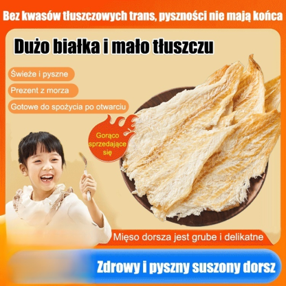 Żujący i delikatny filet z dorsza