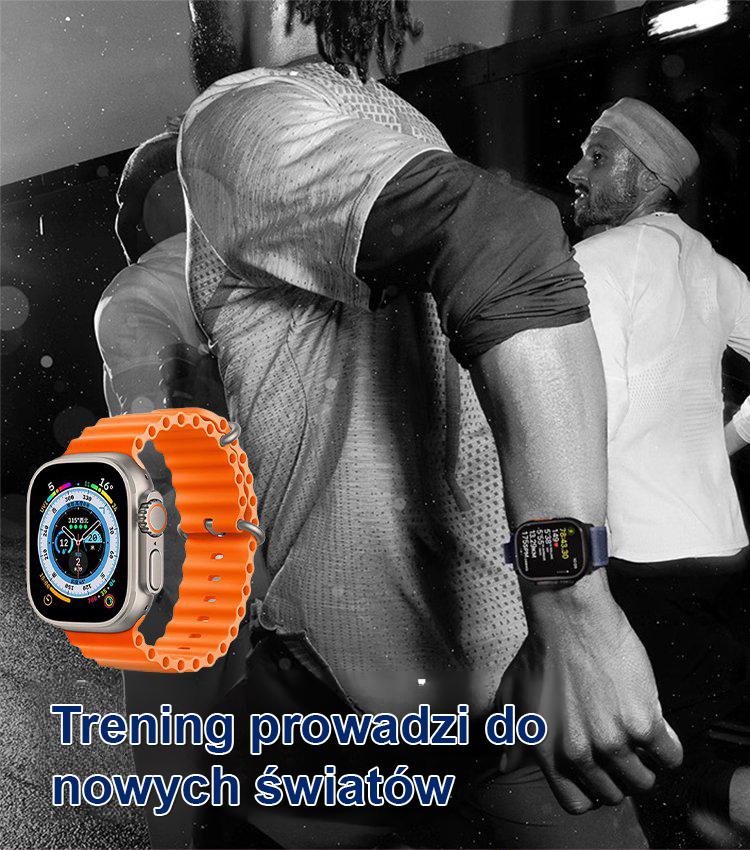Słuchawki Ultra 2w1 - sprytny zegarek