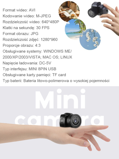 [Wprowadzenie dla początkujących] Wysokiej rozdzielczości miniaturowa kamera breloczek do kluczy nas