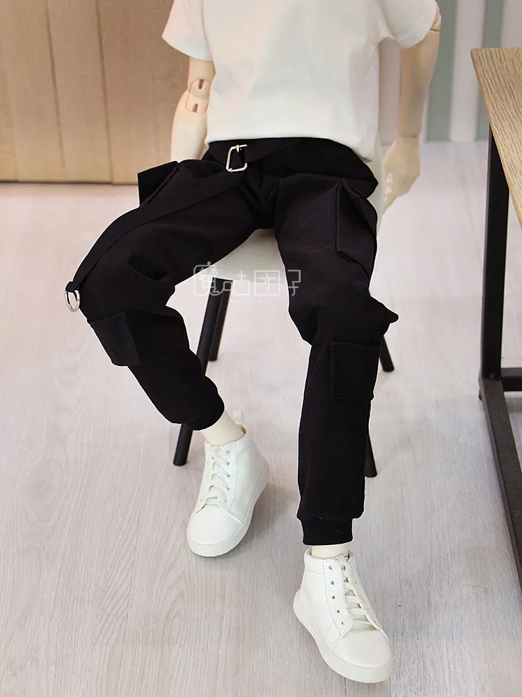 Custom Belt Cargo Pants for BJD 1/6 1/4 MSD 1/3 SD17 Uncle Doll Clothes CMB298
