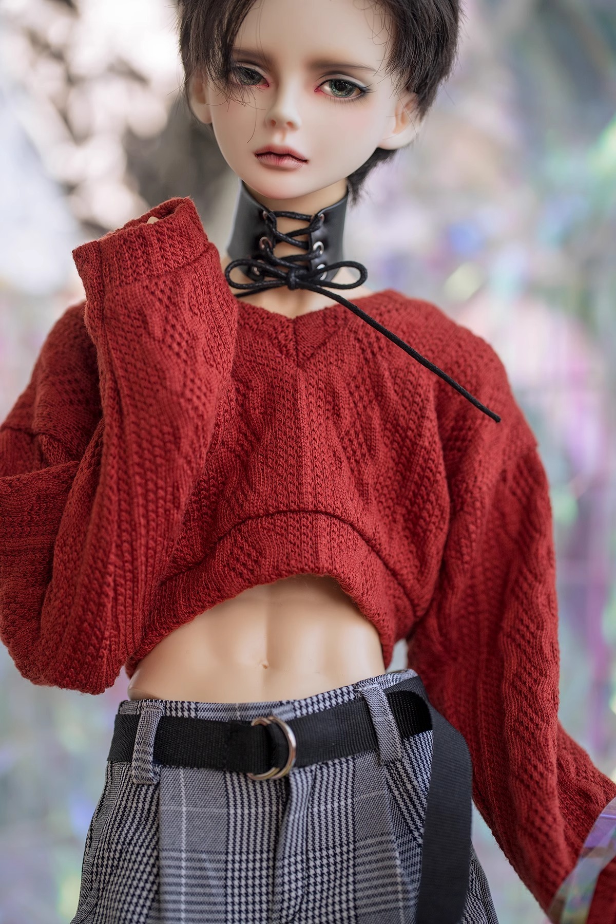 Custom Short Style Stylish Sweater For BJD Doll 1/6 1/4 1/3 Uncle ID75 CMB233