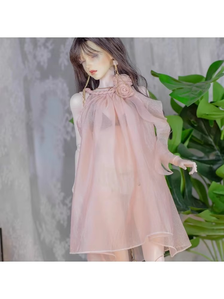 Translucency Dress For BJD 1/4 1/3 SD DD IP EID Doll Clothes Customized W461
