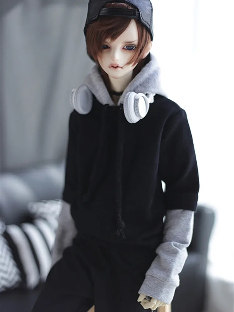 Custom Cool Hoddie For BJD 1/6 1/4 1/3  Uncle IP ID75  Doll Clothes  CMB307