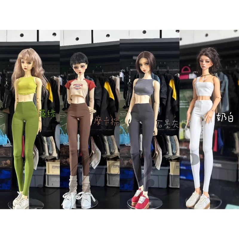 Workout Clothes Yoga Pants Leggings For BJD 1/4 1/3 Doll Clothes W449