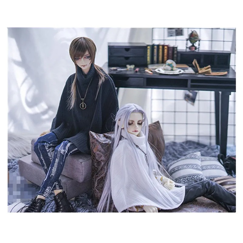 Custom High Neck Cloak for BJD 1/4 1/3 SD13 SD17 Uncle Doll Clothes Accessories CMB147