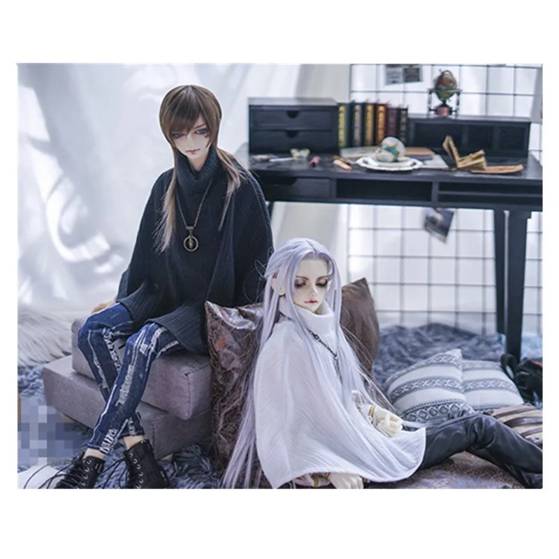 Custom High Neck Cloak for BJD 1/4 1/3 SD13 SD17 Uncle Doll Clothes Accessories CMB147