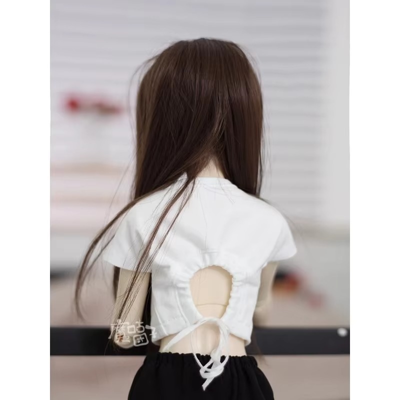 Adjustable Strap Shirt For BJD 1/6 1/3 1/4 Doll Clothes Customized W452