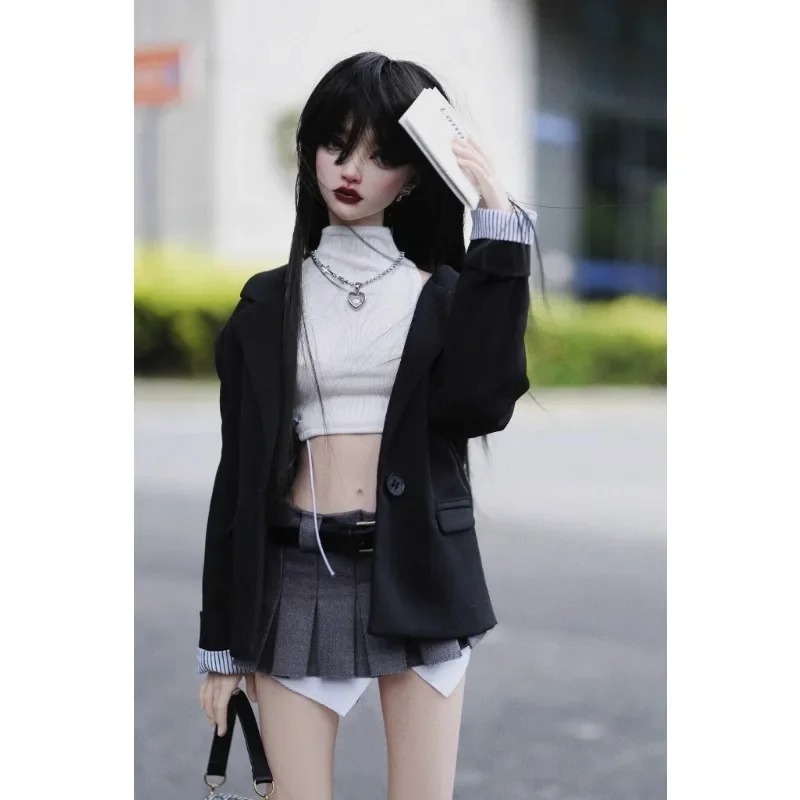 BJD Ultra Low Waisted Ruffled Skirt for 1/4 1/3 SD13 DD Customized Doll Clothing Accessories CWB332