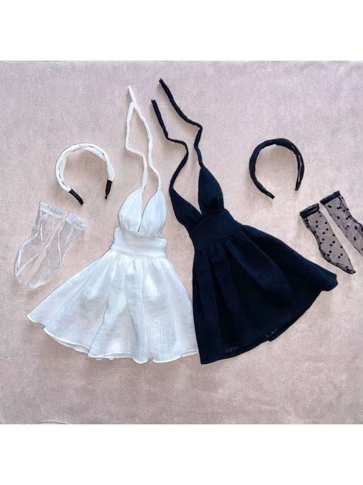 Halter Straps Dress suit For BJD 1/5 1/4 1/3 Big Girl ID70 Doll Clothes W457