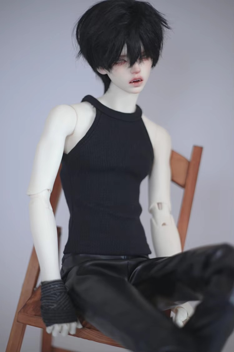Customized Tank Top Vest for 1/6, 1/4 ,1/3 SD17 Uncle IP BJD Doll Clothes CMB308