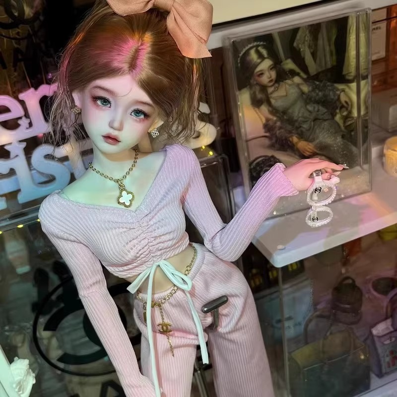 Summer Outfit Top and Pants For BJD 1/4 1/3 SD13 DD Doll Clothes Customized W453