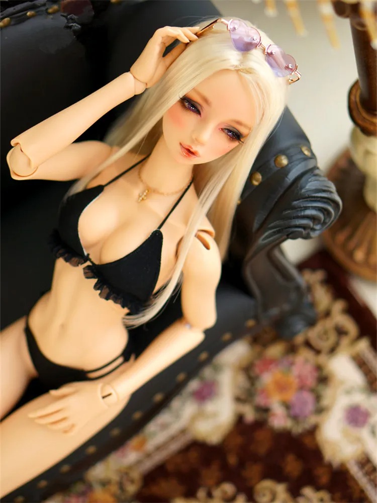 Summer Hot Bikini Suit Bra Underwear for BJD 1/6 1/4 1/3 SD16 Doll Clothes Custom UW34
