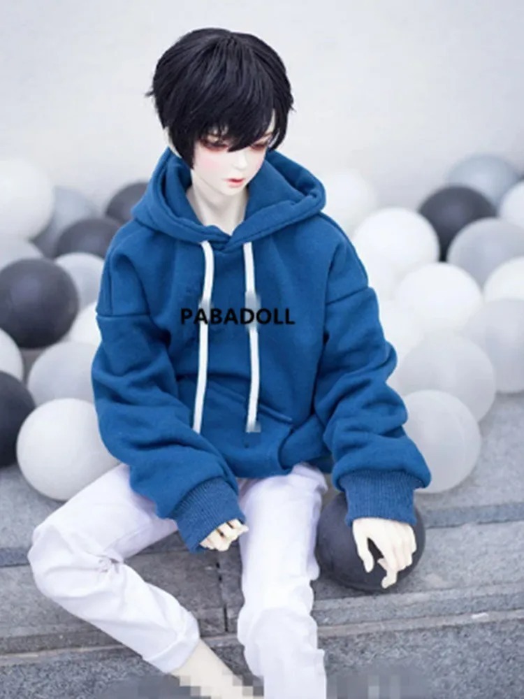 Custom Casual Hoodie for Bjd 1/6 1/4 MSD 1/3 SD17 Uncle Doll Clothes CMB155
