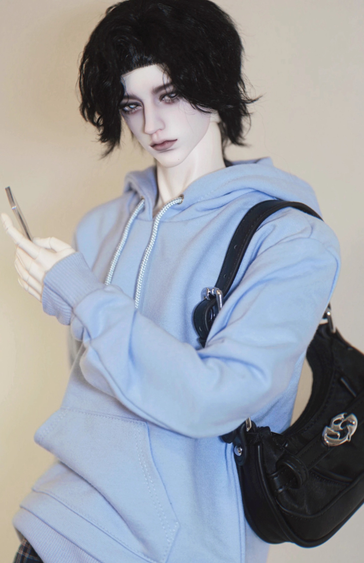 Customized HoodedSweatshirt for BJD Doll Clothes 1/4 1/3 IP Uncle ID75 W510