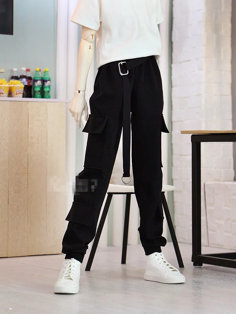 Custom Belt Cargo Pants for BJD 1/6 1/4 MSD 1/3 SD17 Uncle Doll Clothes CMB298