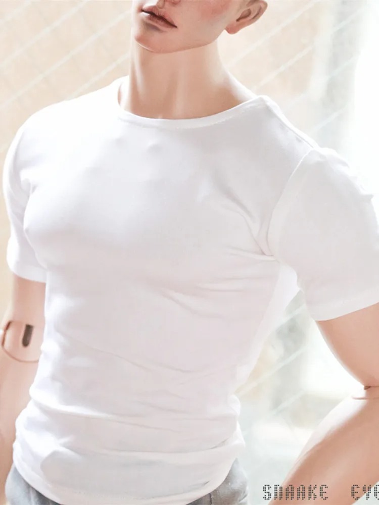 Custom BasicT shirt for 1/6 1/4,1/3 SD17 Uncle ID75 Doll Clothes CMB231