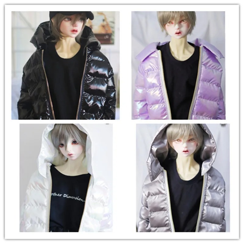 Custom Warm Down Jacket Hoodie coat for BJD 1/4 1/3 SD17 Uncle Doll Clothes CMB304