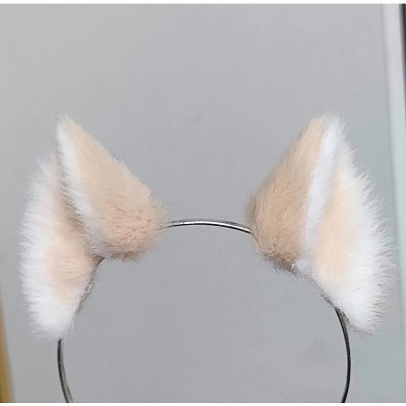 BJD Cute Cat Ears 1/6 1/4 MSD MDD 1/3 SD13 DD Uncle Custom Doll Accessories AC69