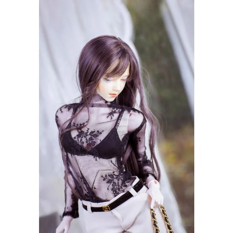 BJD Lace See-through Sexy Shirt Bra Suit 1/4 1/3 Top Doll Clothes W438