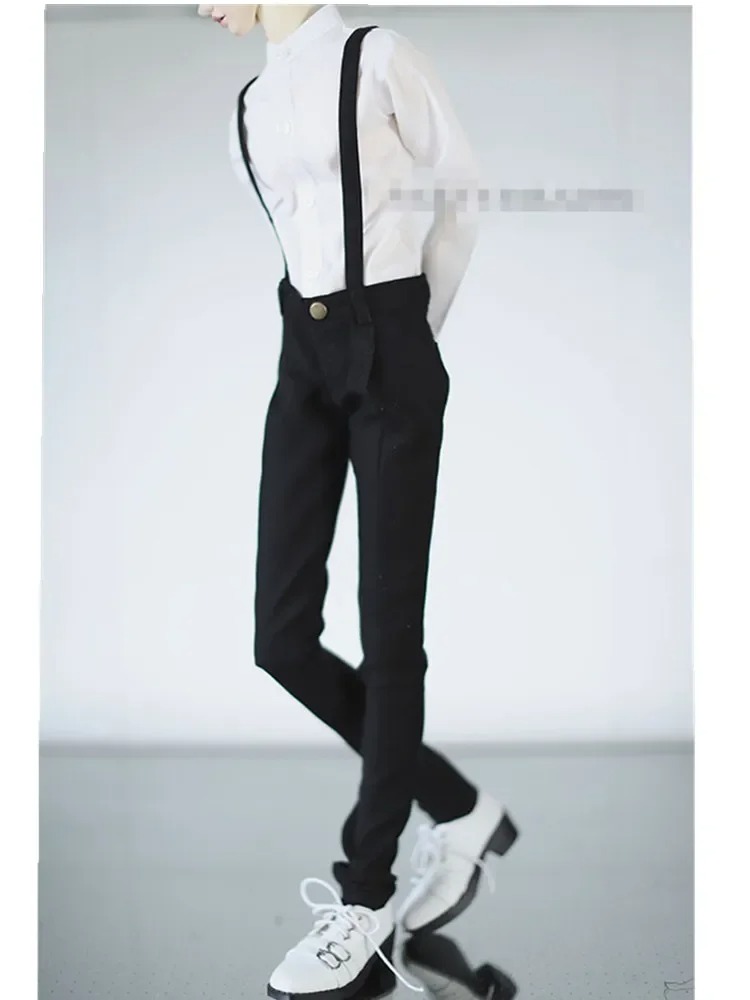 Custom Pencil Pants BibTrousers For BJD1/3 1/4 ID75 Uncle Doll Clothes CMB127