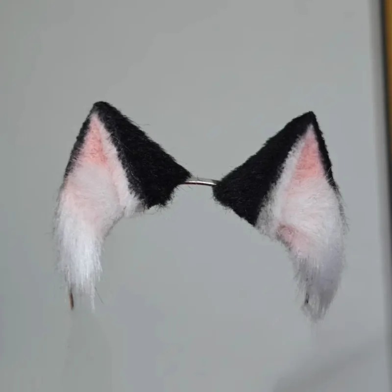 BJD Black Cat Ears 1/6 1/4 1/3 MSD MDD SD Uncle Doll Accessories AC71