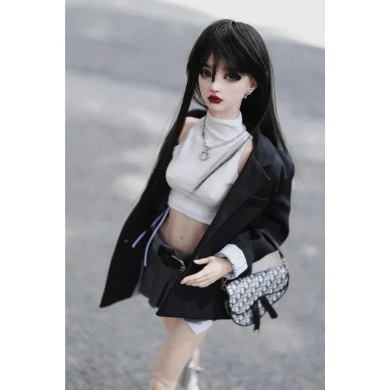 BJD Ultra Low Waisted Ruffled Skirt for 1/4 1/3 SD13 DD Customized Doll Clothing Accessories CWB332