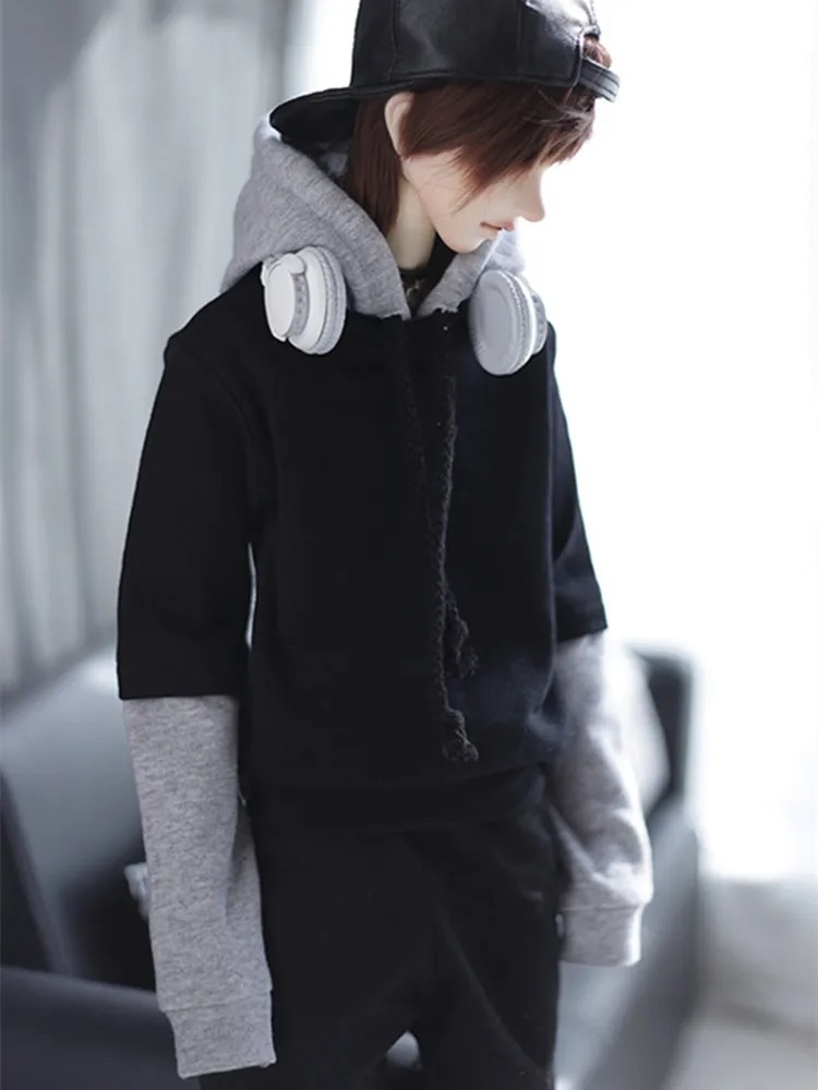 Custom Cool Hoddie For BJD 1/6 1/4 1/3  Uncle IP ID75  Doll Clothes  CMB307