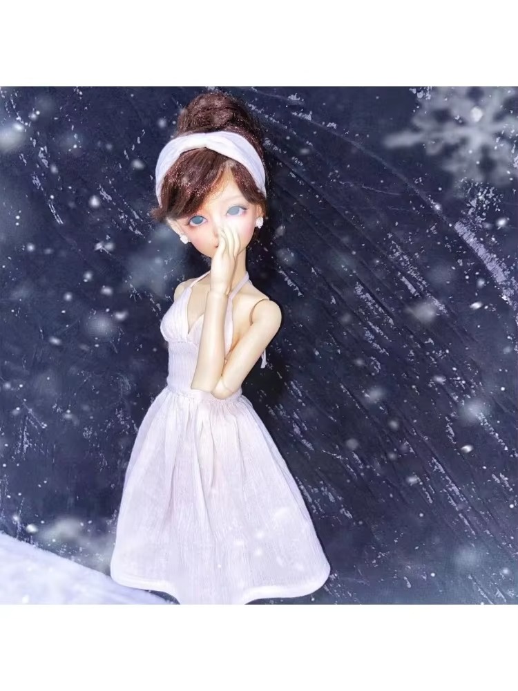 Halter Straps Dress suit For BJD 1/5 1/4 1/3 Big Girl ID70 Doll Clothes W457