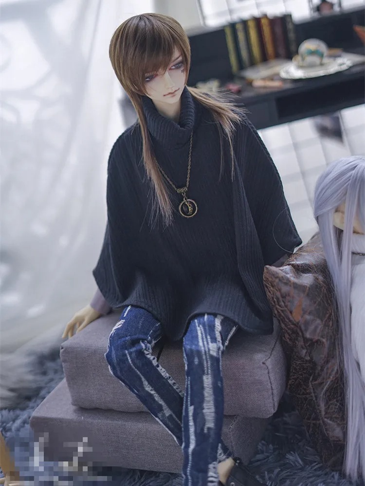 Custom High Neck Cloak for BJD 1/4 1/3 SD13 SD17 Uncle Doll Clothes Accessories CMB147