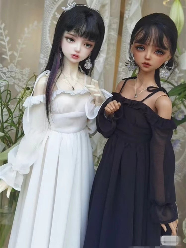 Pretty Chiffon Dress for BJD 1/4 1/3 SDGR Doll Clothes Customized CWB293
