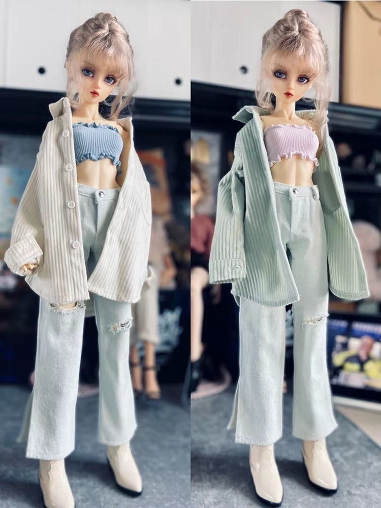 Sweetie ElasticTube Top for BJD 1/6  1/4 ,1/3 Doll Clothes Customized CWB234