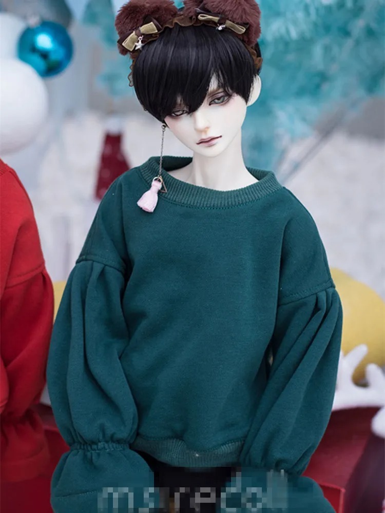 Custom Cool Casual Lantern sleeve Shirt for BJD Doll 1/4 1/3 SD13 SD17 Uncle Doll Clothes CMB154