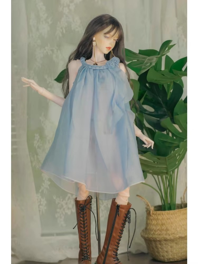 Translucency Dress For BJD 1/4 1/3 SD DD IP EID Doll Clothes Customized W461