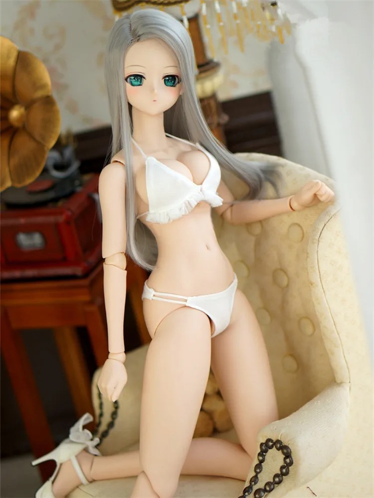 Summer Hot Bikini Suit Bra Underwear for BJD 1/6 1/4 1/3 SD16 Doll Clothes Custom UW34