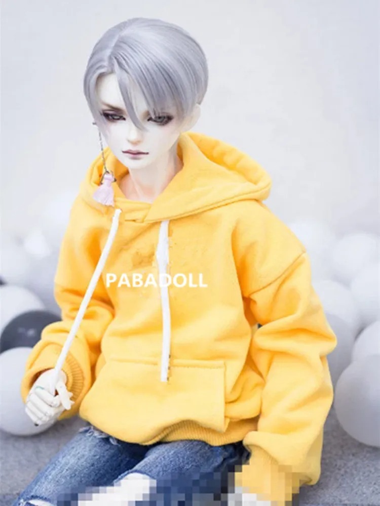 Custom Casual Hoodie for Bjd 1/6 1/4 MSD 1/3 SD17 Uncle Doll Clothes CMB155
