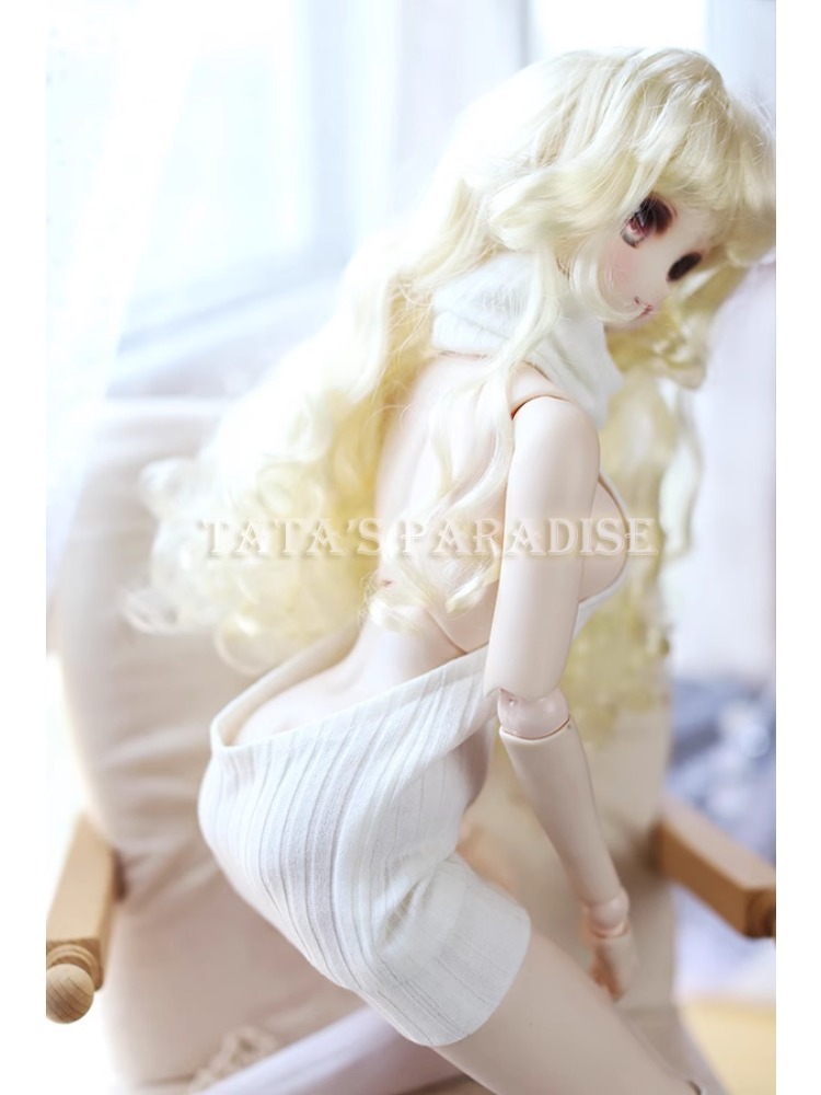 BJD Sexy High Lapel Backless Sweater Top 1/6 1/4 1/3 Smart Doll DD SD Doll Clothes 