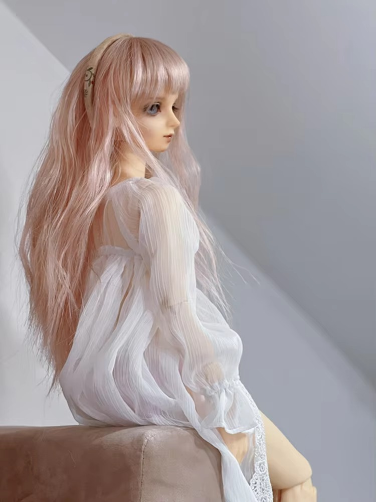 Sexy Chiffon Dress Night-robe for 1/6  1/4 ,1/3 BJD Doll Clothes Customized CWB282
