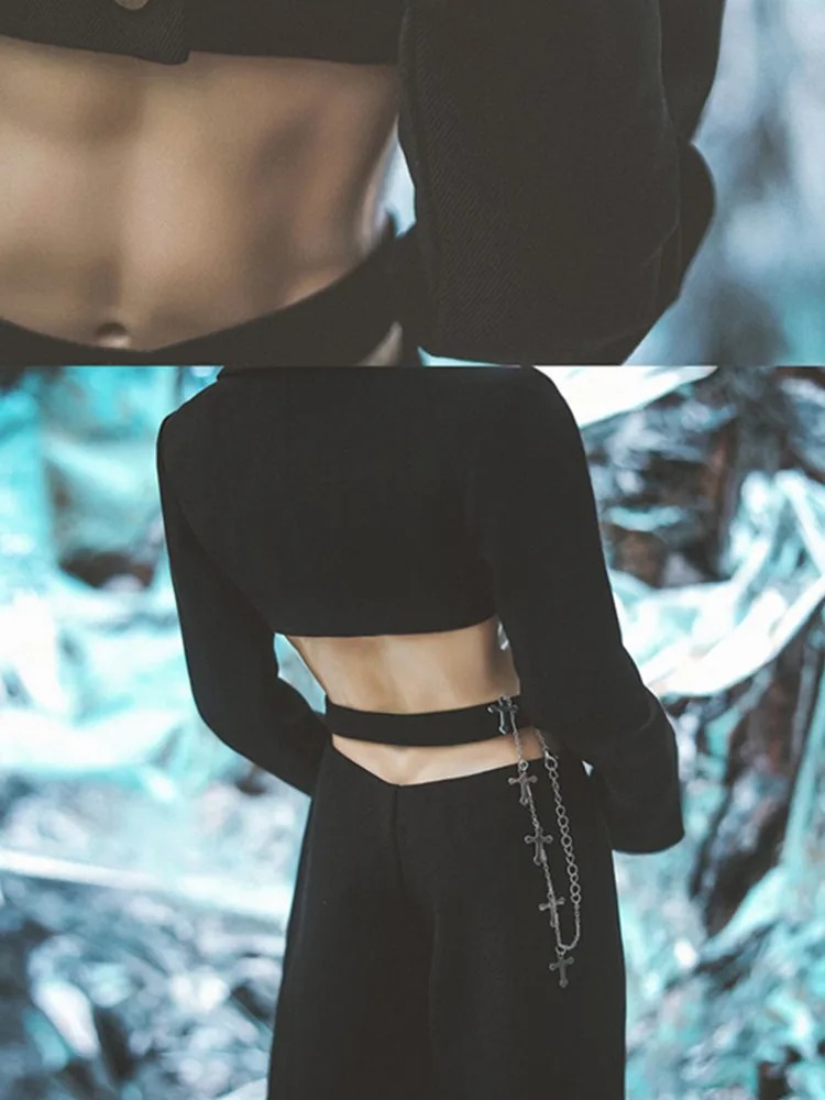 Custom Fashion Suitfor Bjd 1/4 MSD 1/3 SD13 SD17 Uncle Doll Clothes CMB289