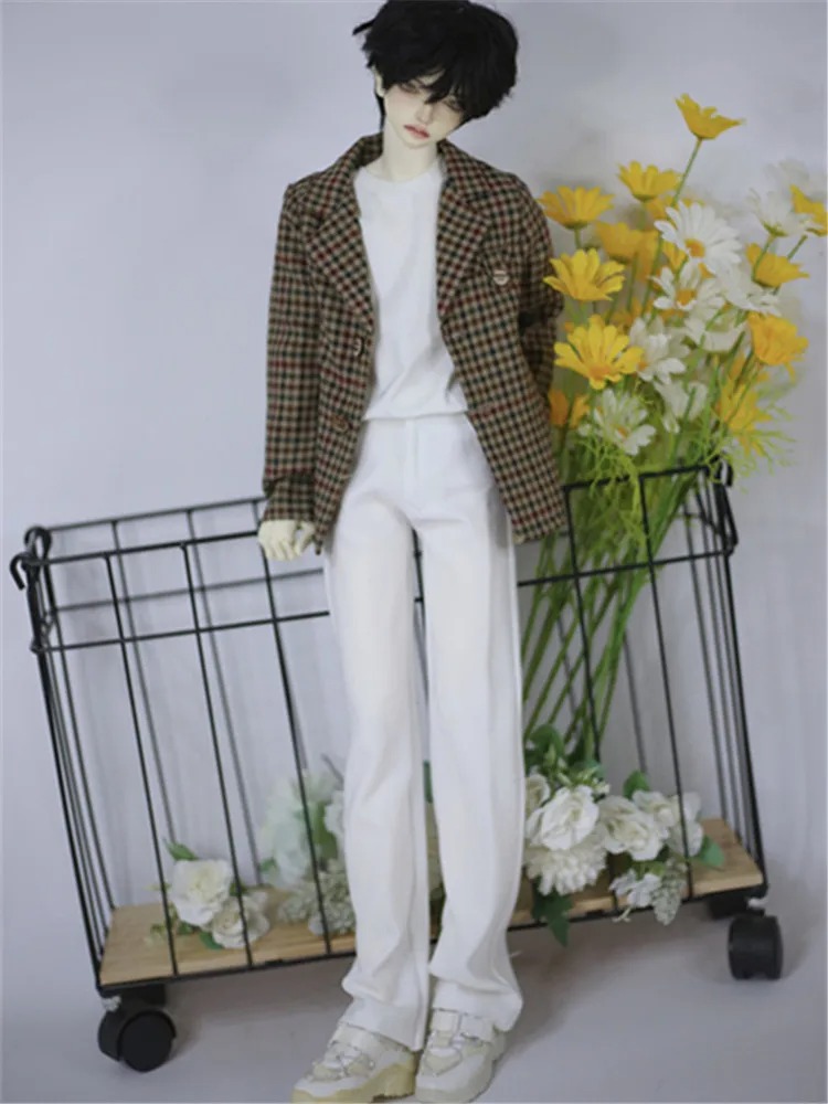 Customized Casual Wide Leg Pants for 1/6 1/4 ,1/3 SD17 Uncle   Doll Clothes CMB296