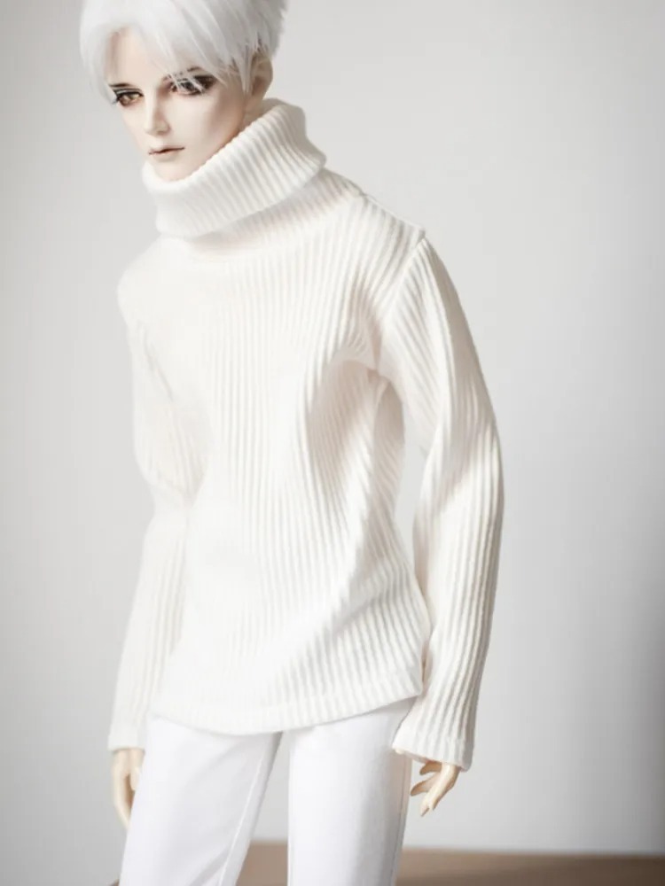 Custom Casual Warm Turtleneck Sweater for BJD 1/6 1/4 MSD 1/3 SD13 SD17 Uncle Doll Clothes CMB112