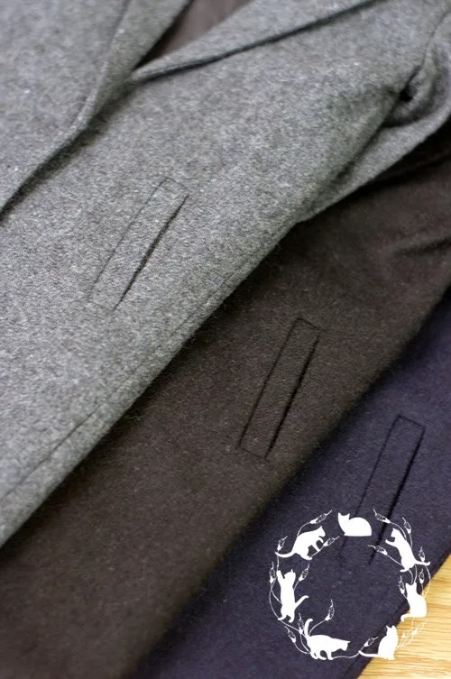 Custom Long Style Woolen Coat 3Colors Windbreaker For BJD 1/3 SD17 Uncle ID75 Doll Clothes CMB90