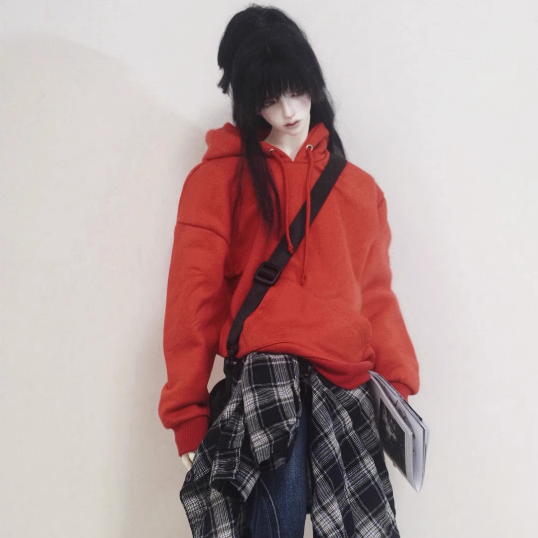 Customized HoodedSweatshirt for BJD Doll Clothes 1/4 1/3 IP Uncle ID75 W510