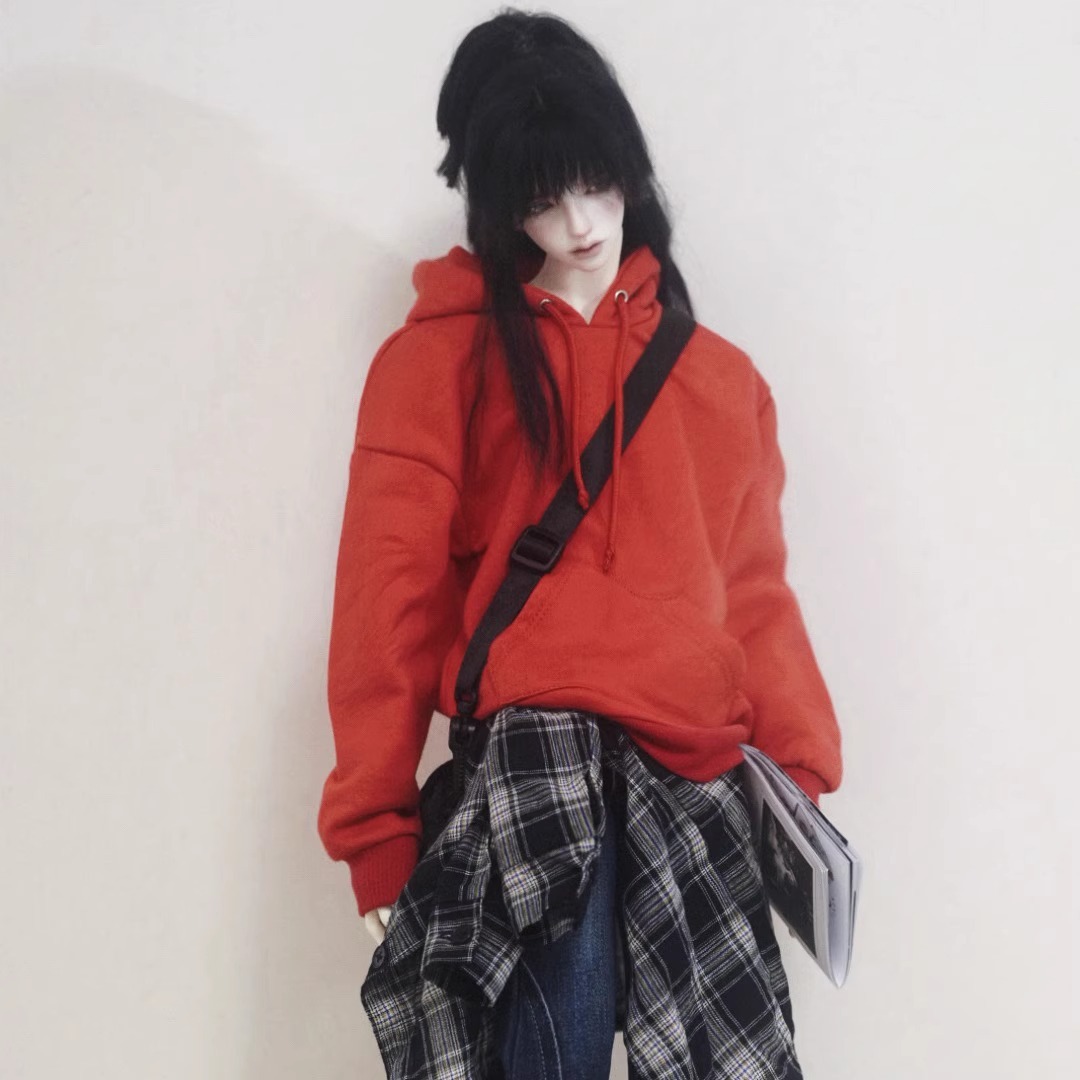 Customized HoodedSweatshirt for BJD Doll Clothes 1/4 1/3 IP Uncle ID75 W510