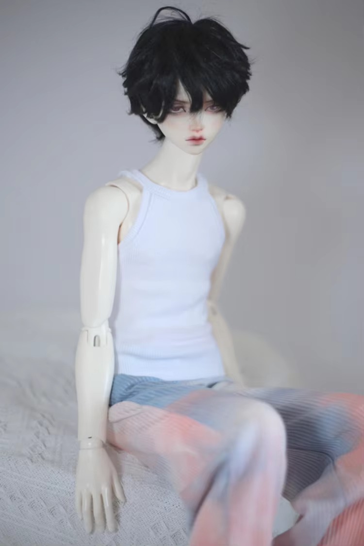 Customized Tank Top Vest for 1/6, 1/4 ,1/3 SD17 Uncle IP BJD Doll Clothes CMB308